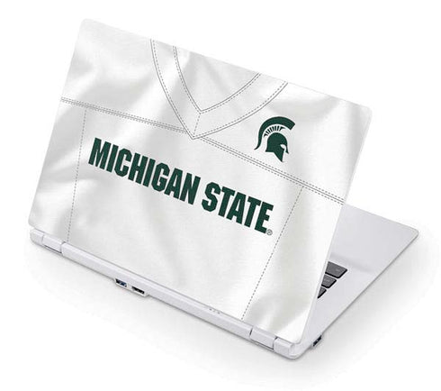 Michigan State University White Jersey Acer Chromebook Skin